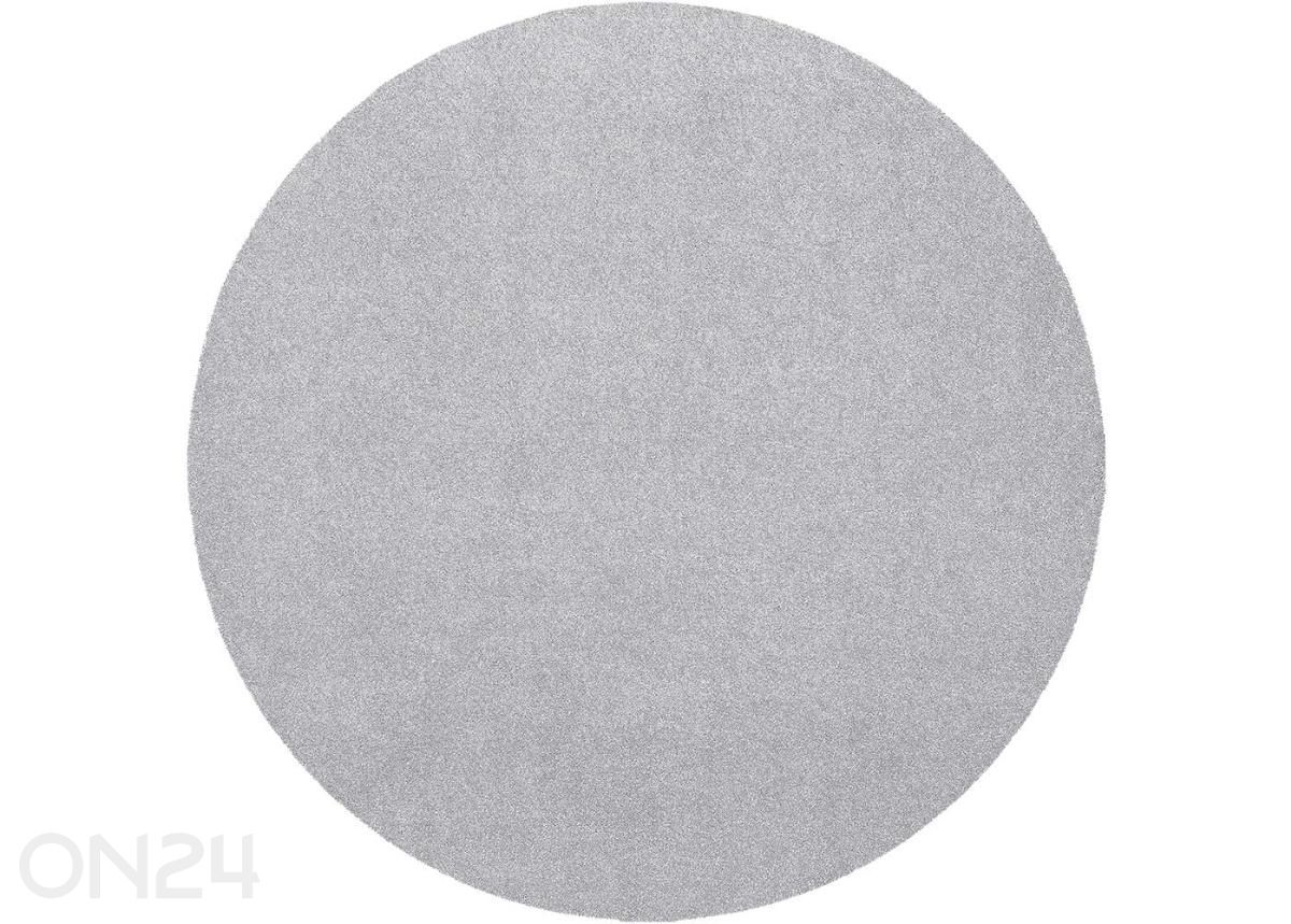 Narma veluurvaip Wow™ ümar grey Ø 133 cm suurendatud