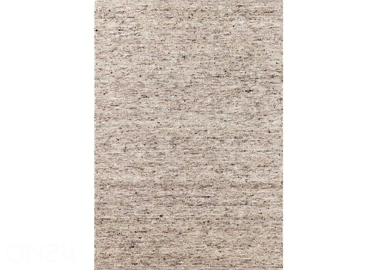 Narma villane käsikootud vaip Hygge beige 140x200 cm suurendatud