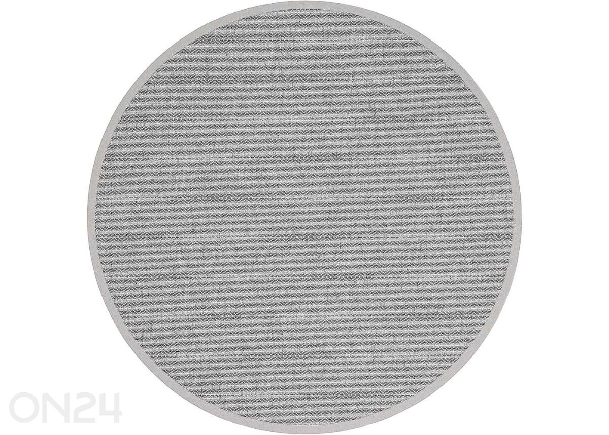 Narma villane vaip Bergen™ ümar grey Ø 200 cm suurendatud