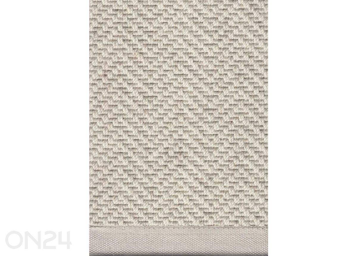 Narma villane vaip Bergen™ white 100x160 cm suurendatud