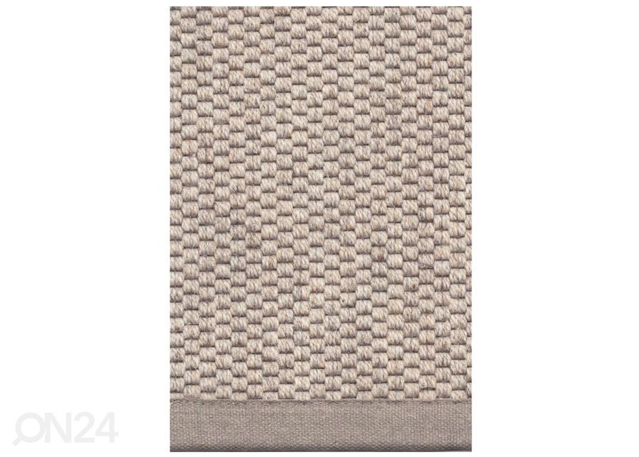 Narma villane vaip Savanna beige 160x240 cm suurendatud