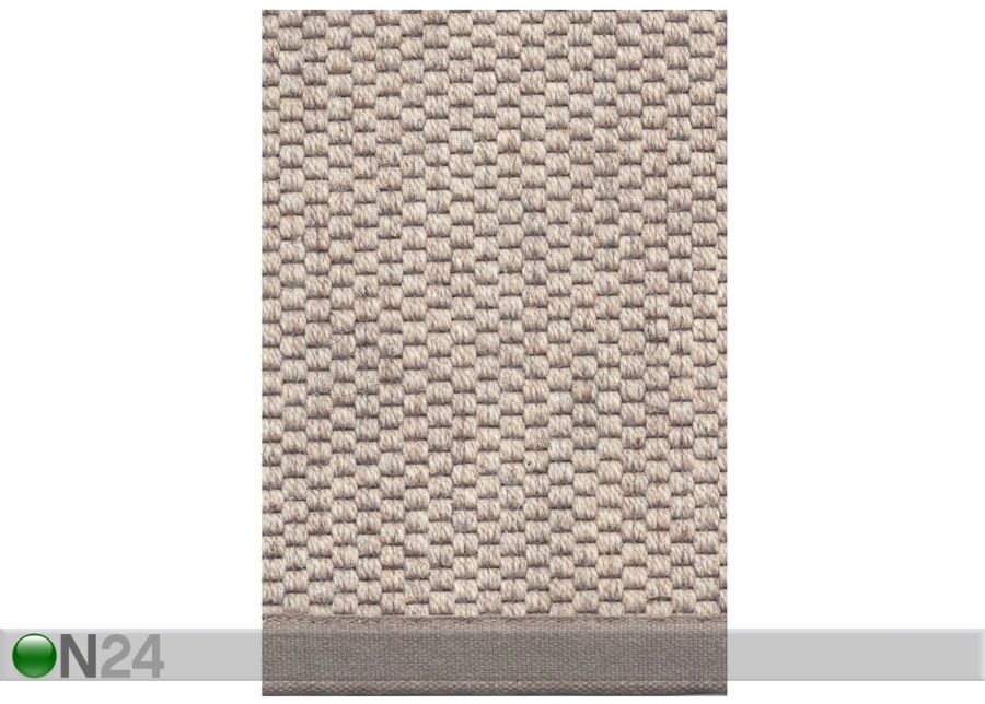 Narma villane vaip Savanna beige 80x150 cm suurendatud