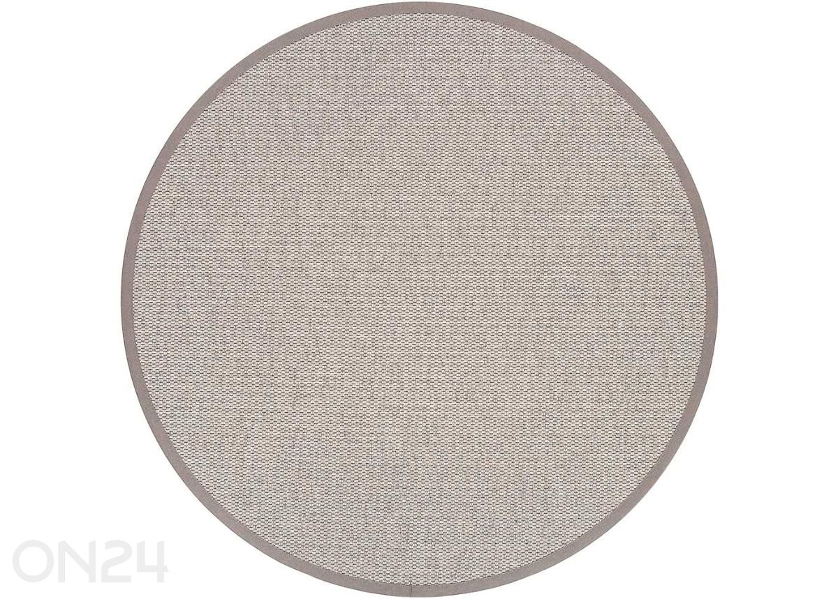 Narma villane vaip Savanna™ ümar beige Ø 160 cm suurendatud