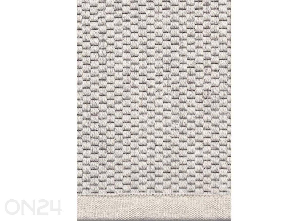 Narma villane vaip Savanna™ white 80x240 cm suurendatud