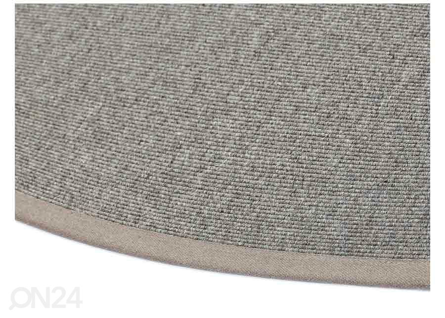 Narma villane vaip Shetland linen ümar Ø 160 cm suurendatud