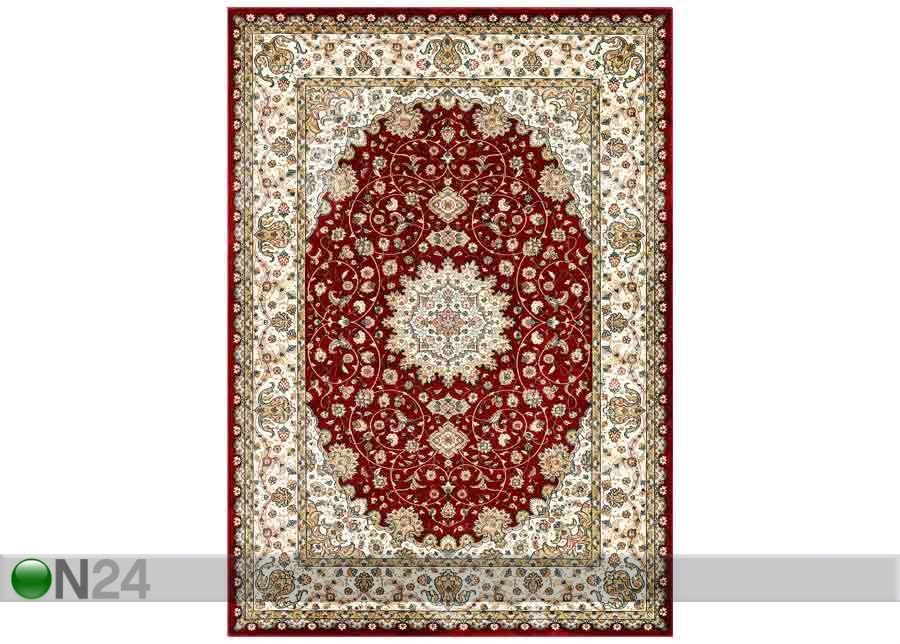 Narma viskoosvaip Fatima red 160x230 cm suurendatud