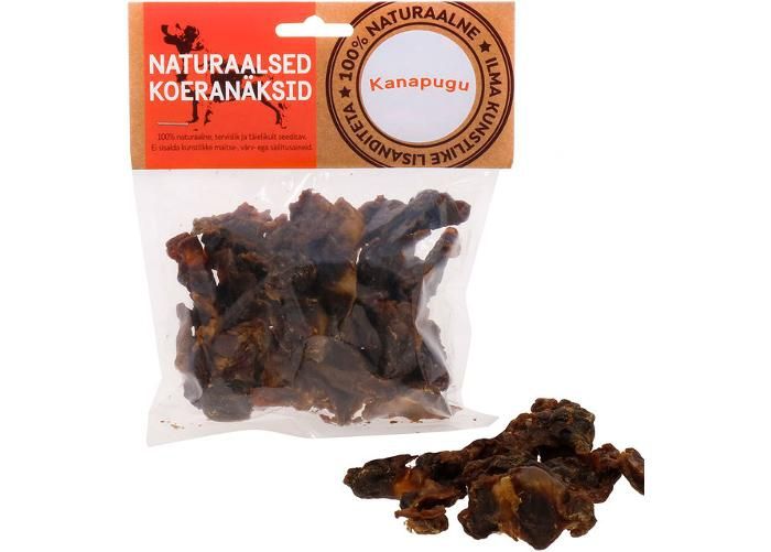 Naturaalne koera maius kana pugu 100 g suurendatud