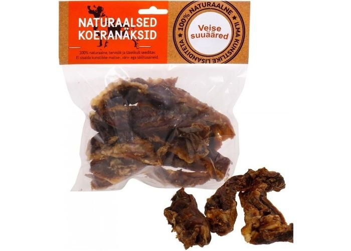 Naturaalne koera maius veise suu-ääred 500 g suurendatud