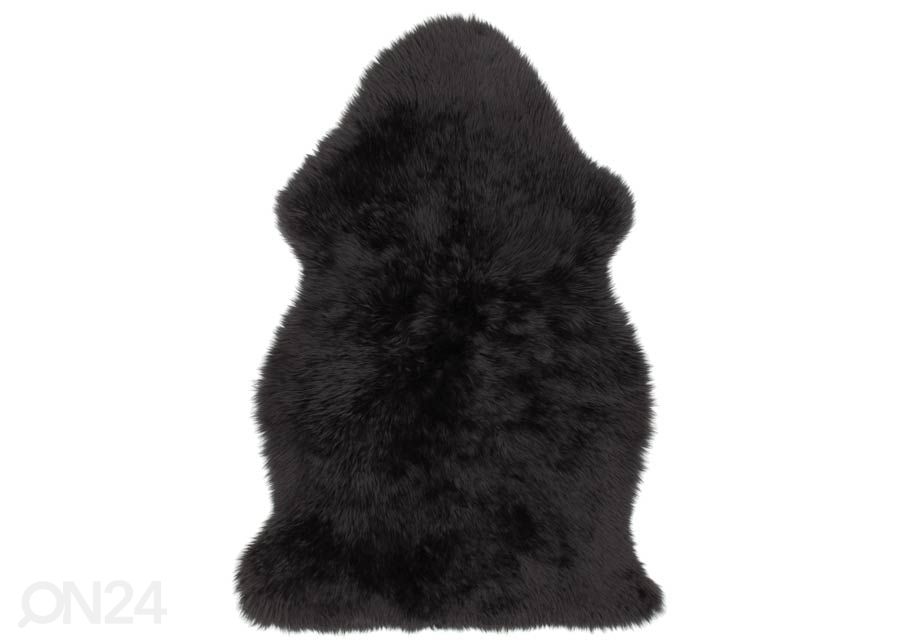 Naturaalne lambanahk Merino black M ±60x90 cm suurendatud