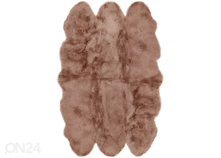 Naturaalne lambanahk Merino caramel Sexto ±130x180 cm suurendatud