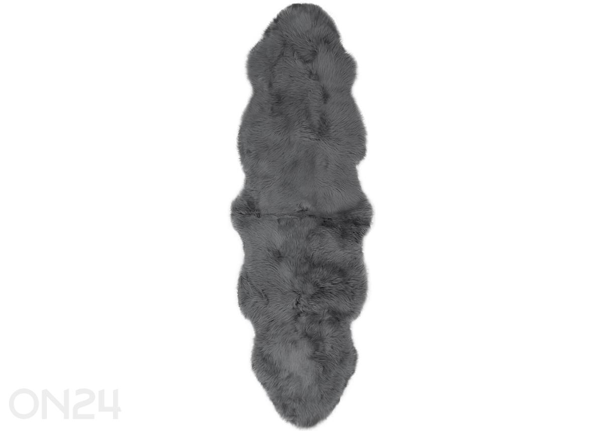 Naturaalne lambanahk Merino carbon Duo ±60x180 cm suurendatud
