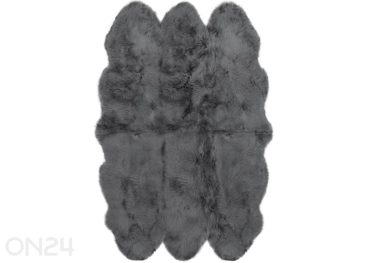 Naturaalne lambanahk Merino carbon Sexto ±130x180 cm suurendatud