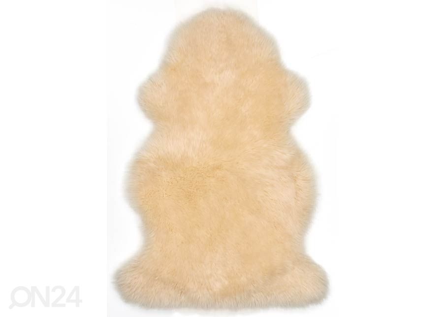Naturaalne lambanahk Merino cream M ±60x90 cm suurendatud
