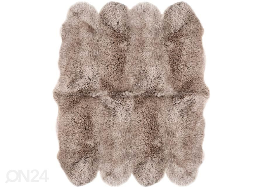 Naturaalne lambanahk Merino mink Octo ±170x180 cm suurendatud