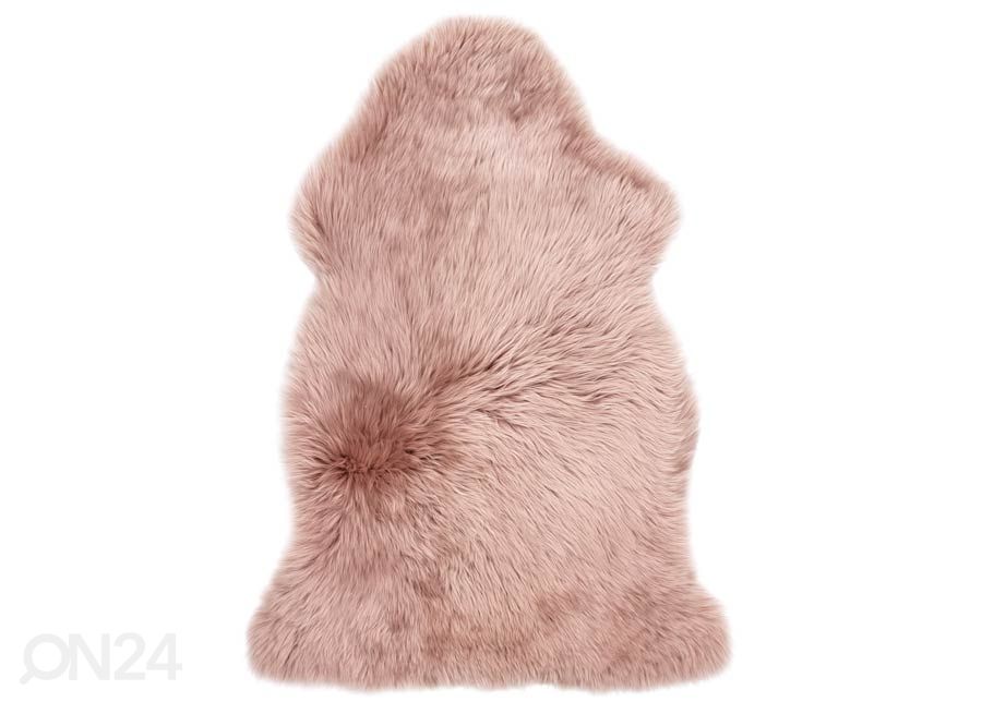Naturaalne lambanahk Merino rosa M ±60x90 cm suurendatud