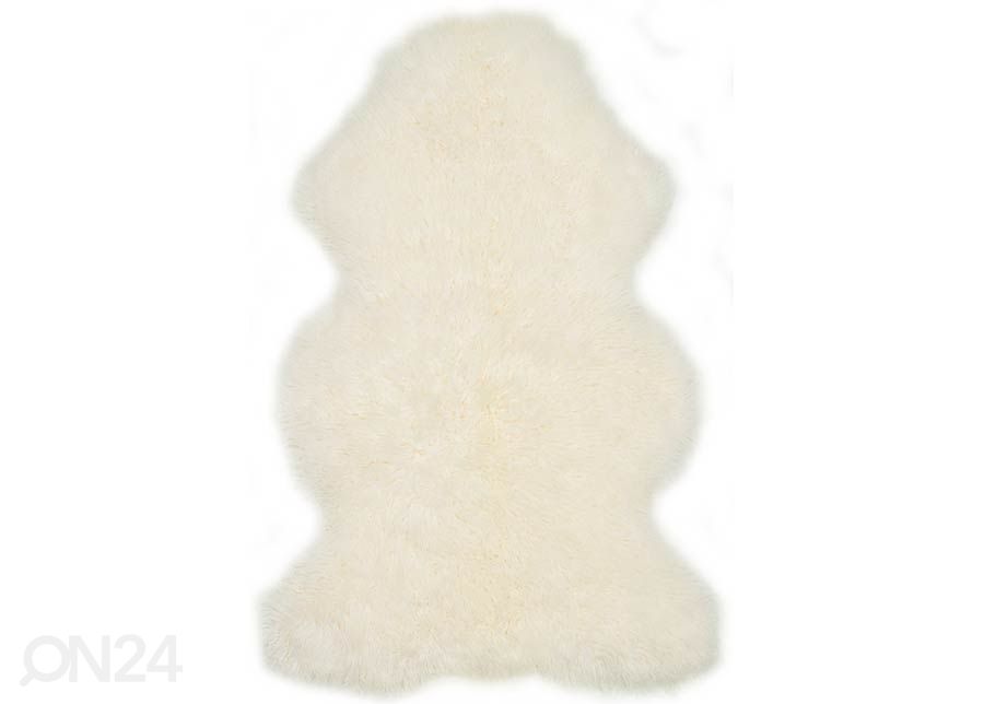 Naturaalne lambanahk Tibet natural white M ±60x90 cm suurendatud