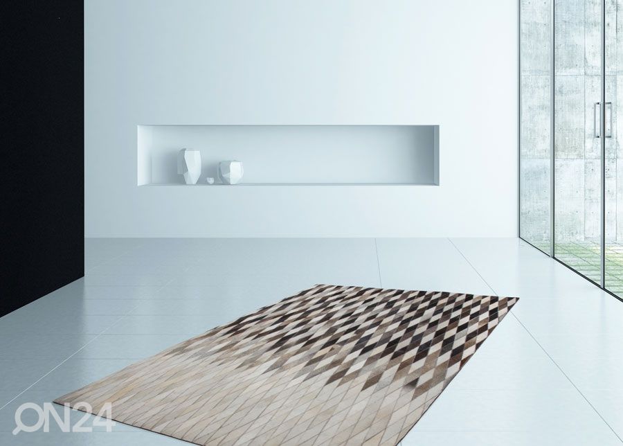 Naturaalsest nahast vaip 120x170 cm suurendatud