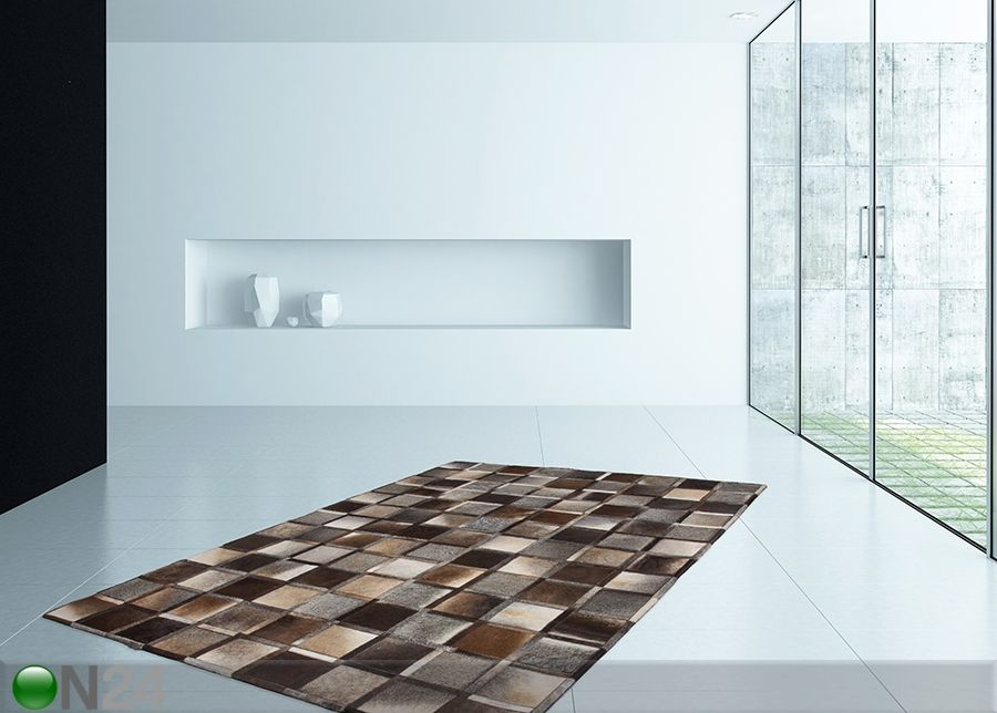Naturaalsest nahast vaip 80x150 cm suurendatud