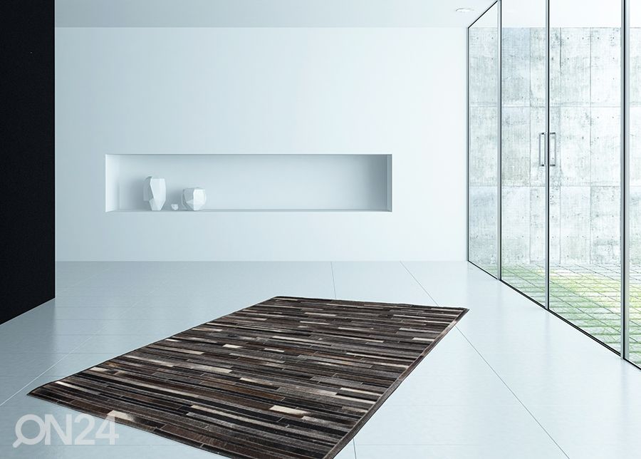Naturaalsest nahast vaip 80x150 cm suurendatud