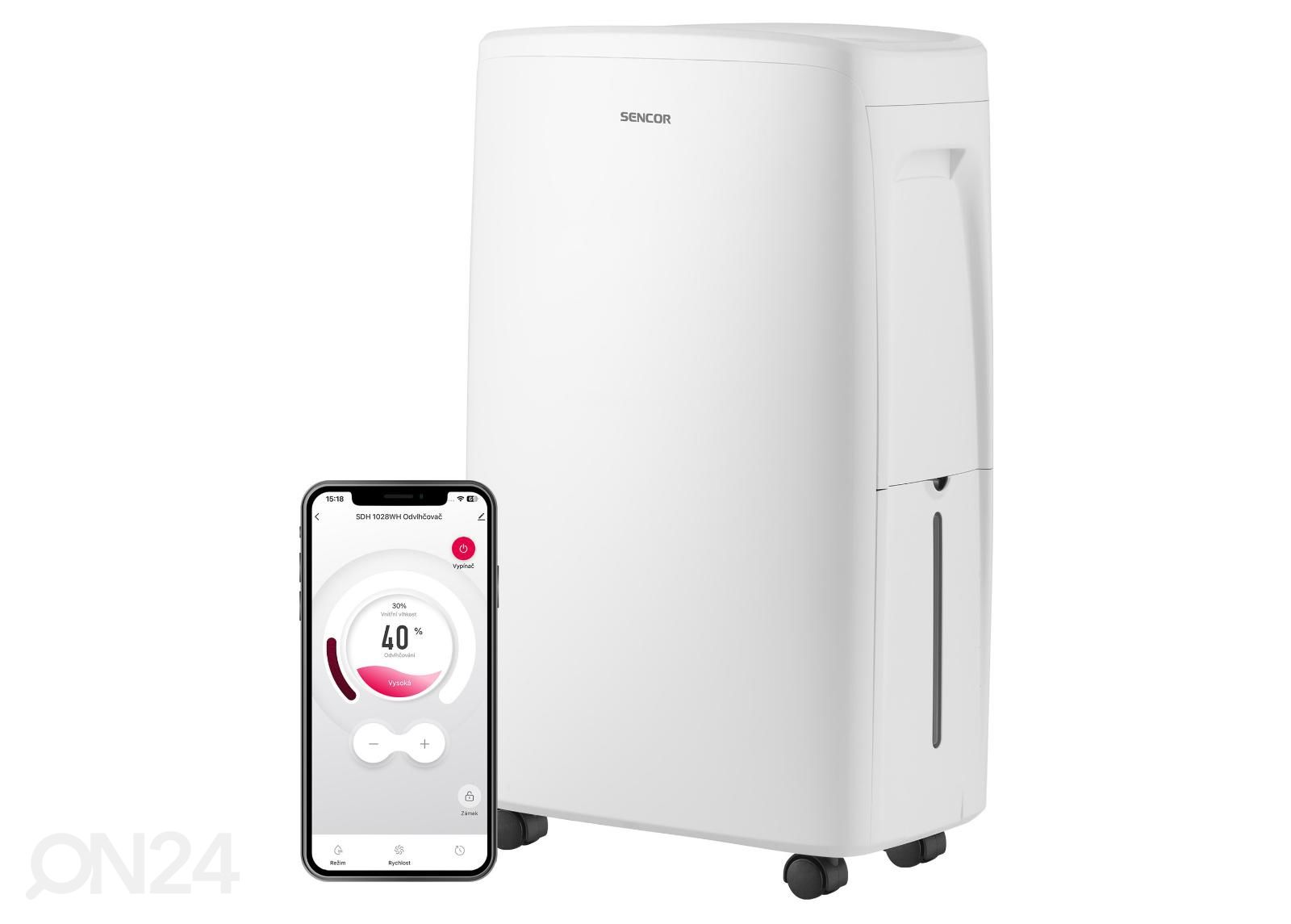 Niiskusekoguja Sencor SDH1028WH suurendatud