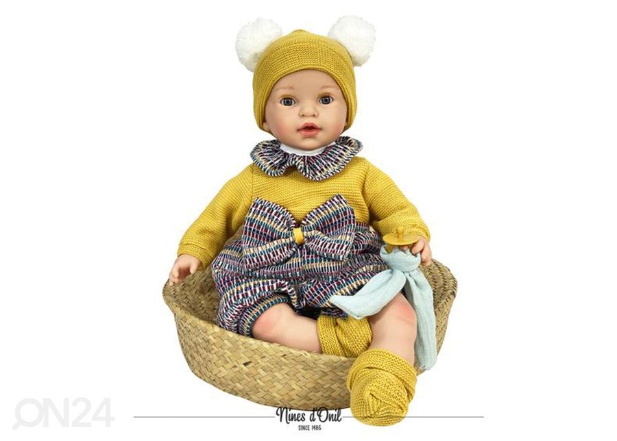 Nines nukk Noa 45 cm, ooker suurendatud