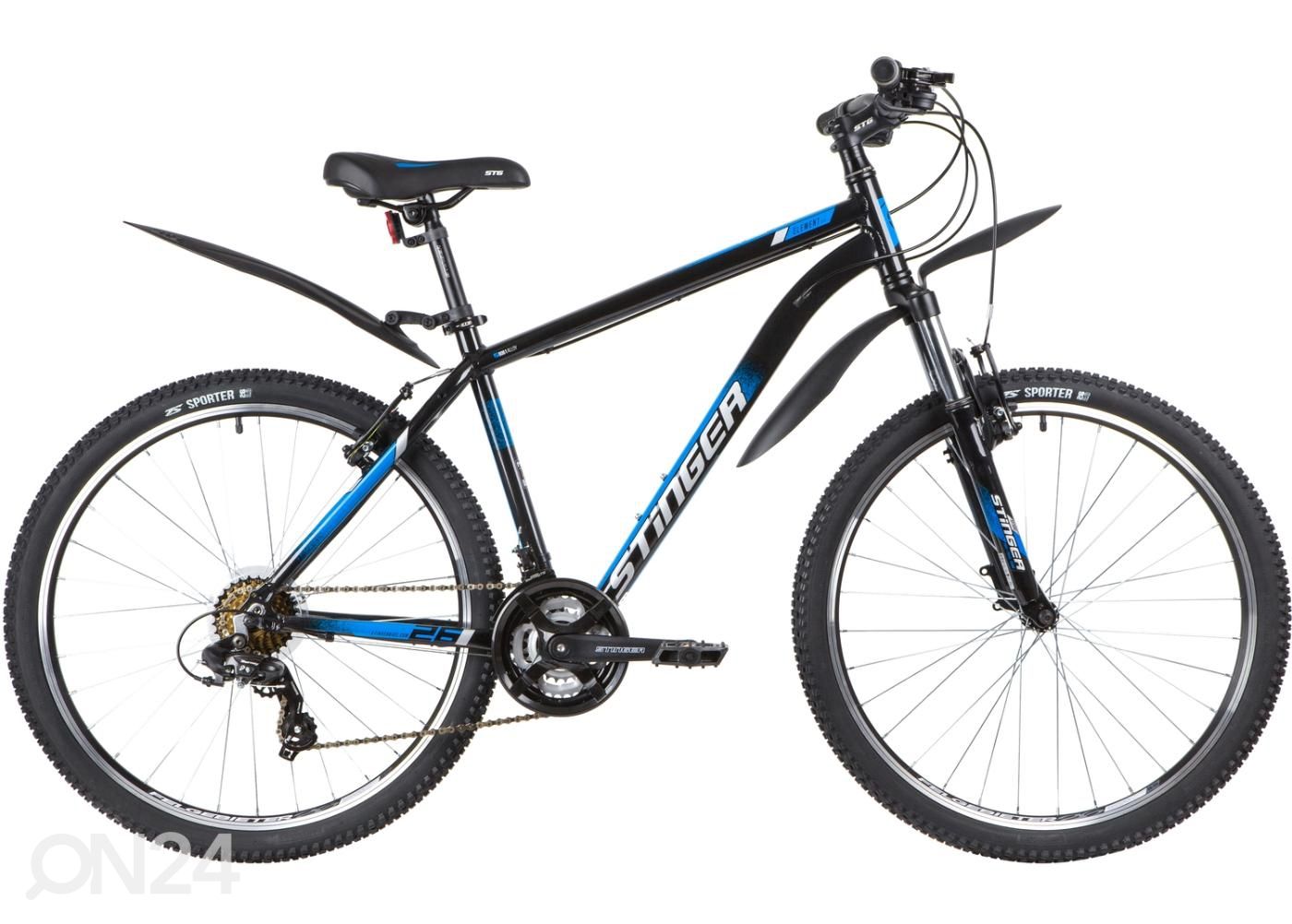 Noorte jalgratas 26" ELEMENT STD Stinger must suurendatud