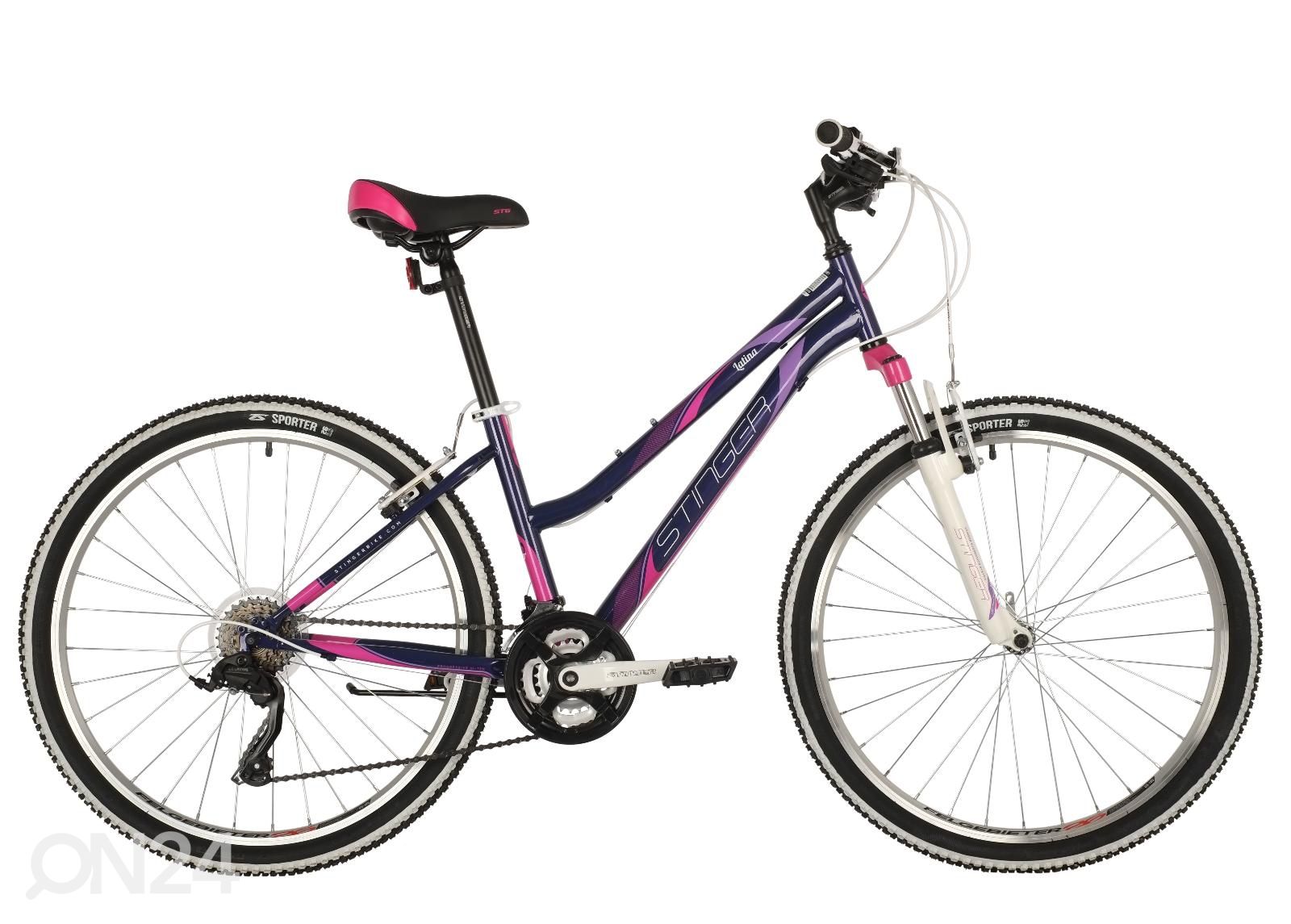 Noorte jalgratas 26" Latina Stinger 17" lilla suurendatud