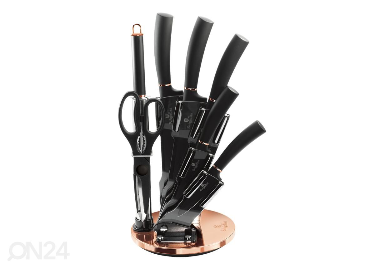 Nugade komplekt alusega Berlinger Haus Black Rose 8-osa suurendatud