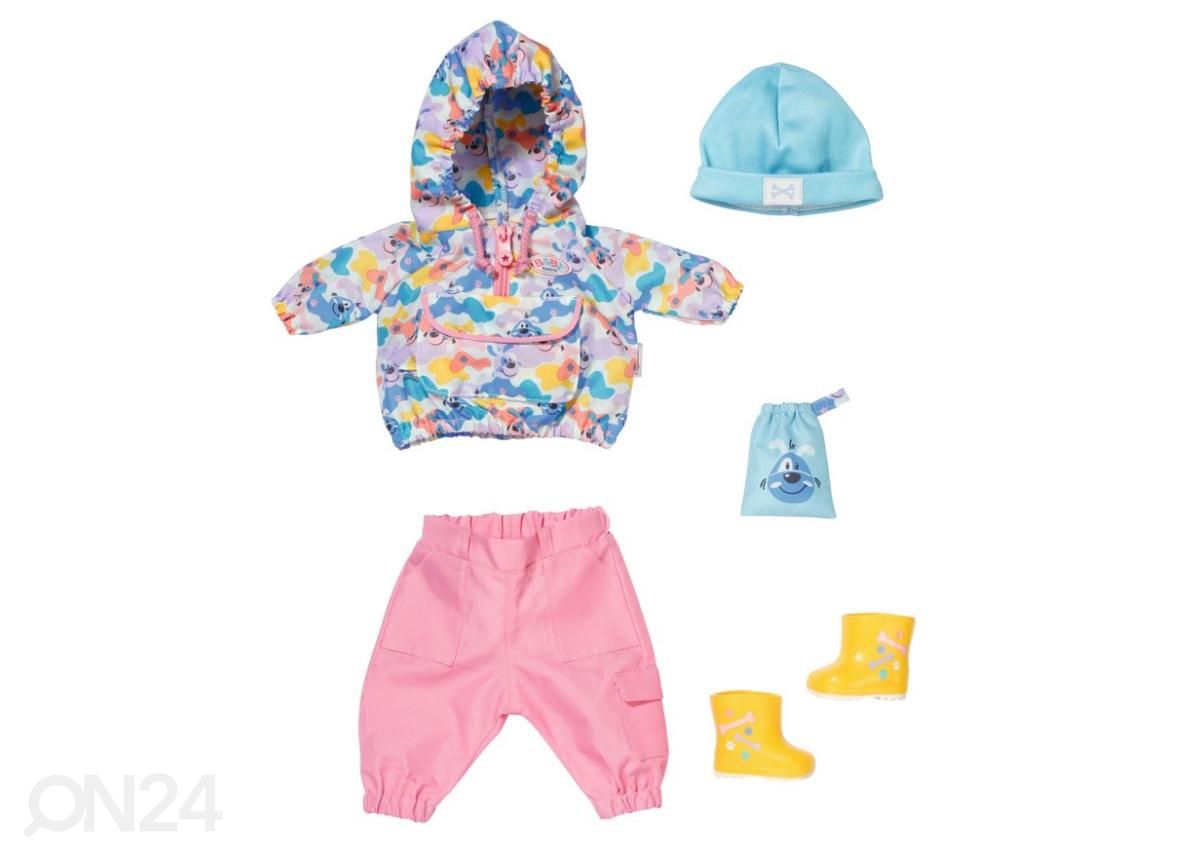 Nukuriiete komplekt BABY BORN Walk the Dog 43 cm suurendatud