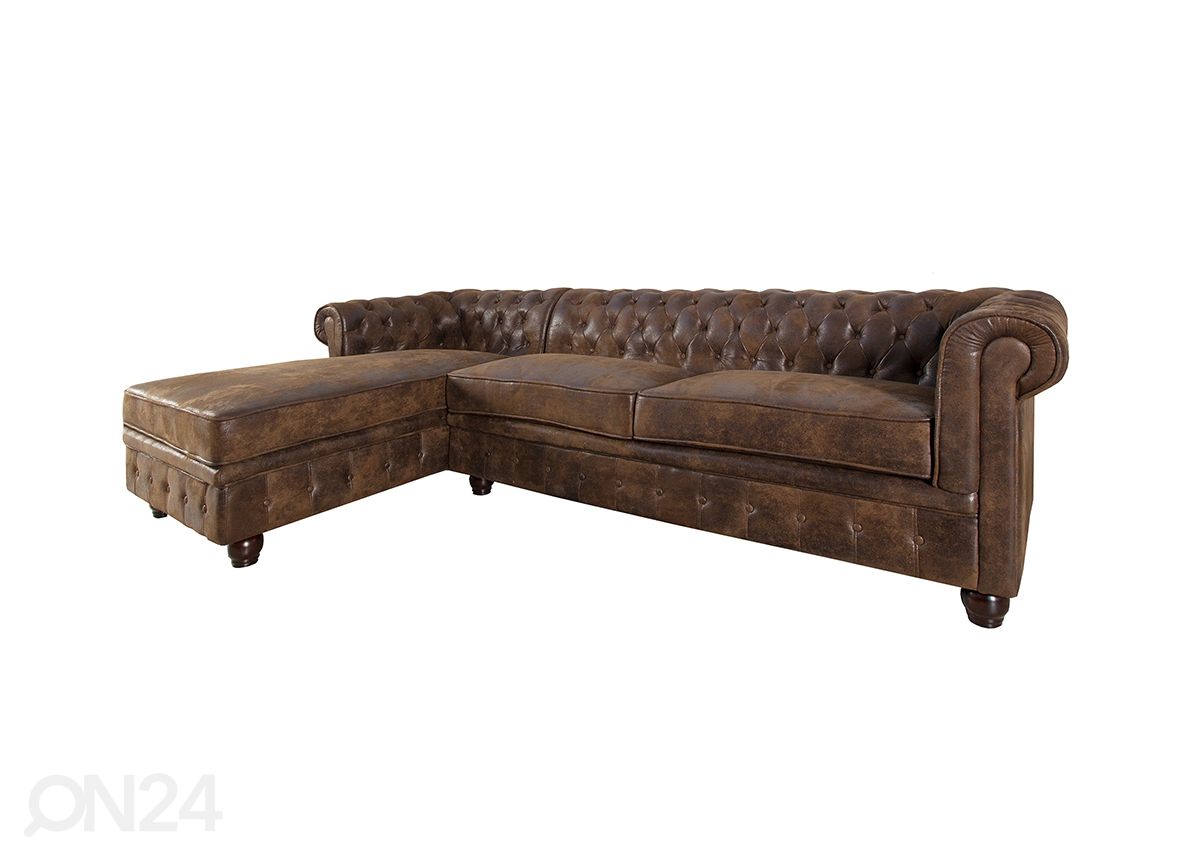 Nurgadiivan Chesterfield suurendatud