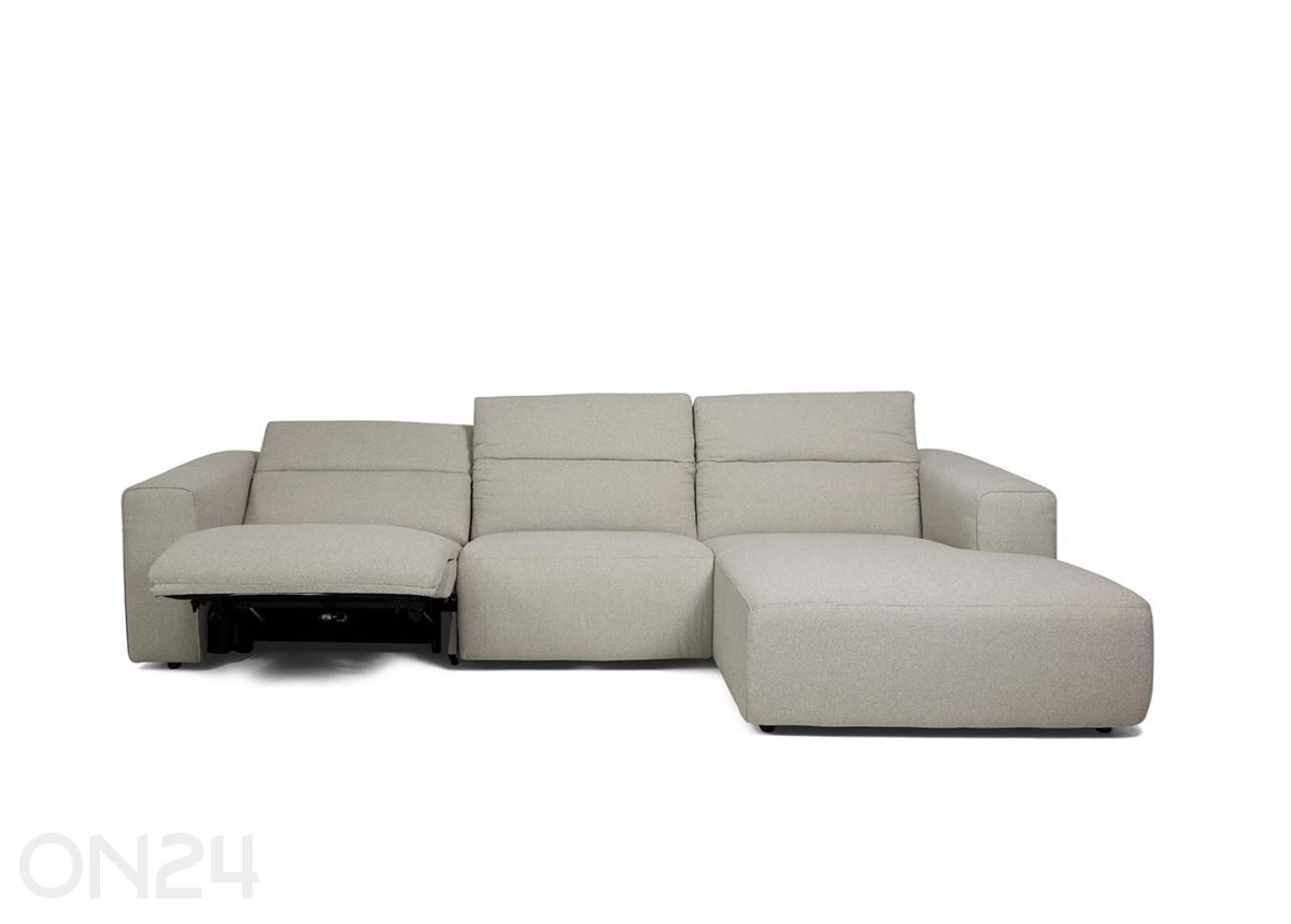 Nurgadiivan Flero elektriline recliner suurendatud