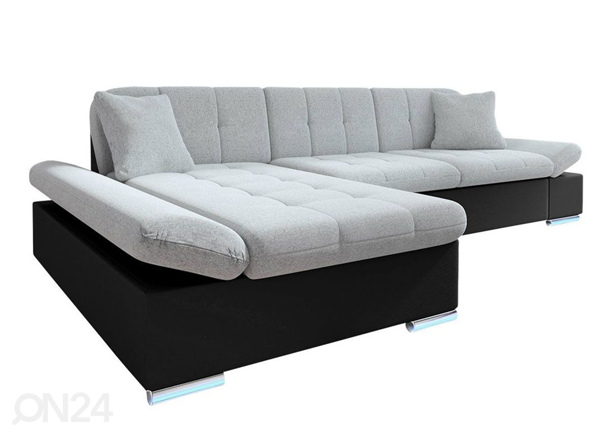 Nurgadiivanvoodi + LED suurendatud