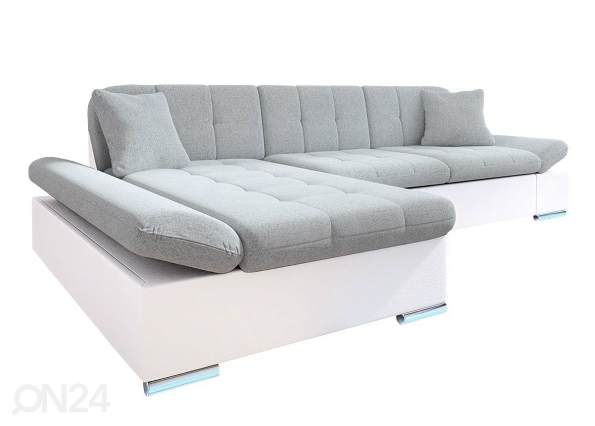 Nurgadiivanvoodi + LED suurendatud