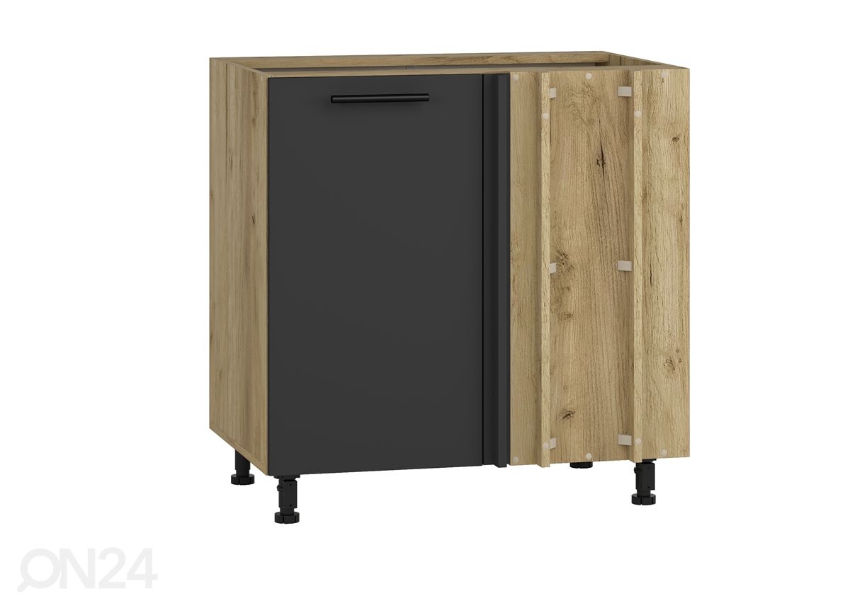 Nurgakapp (alumine) 100 cm suurendatud