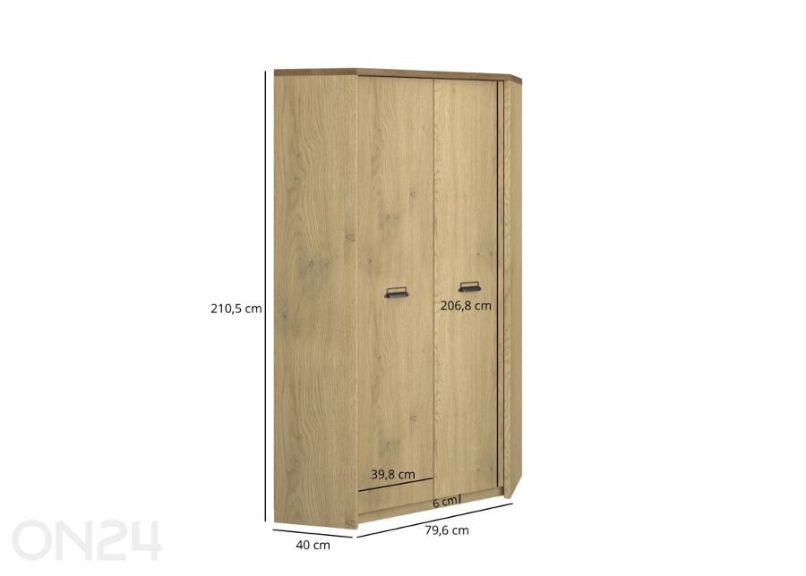 Nurgariidekapp Denzel suurendatud mõõdud