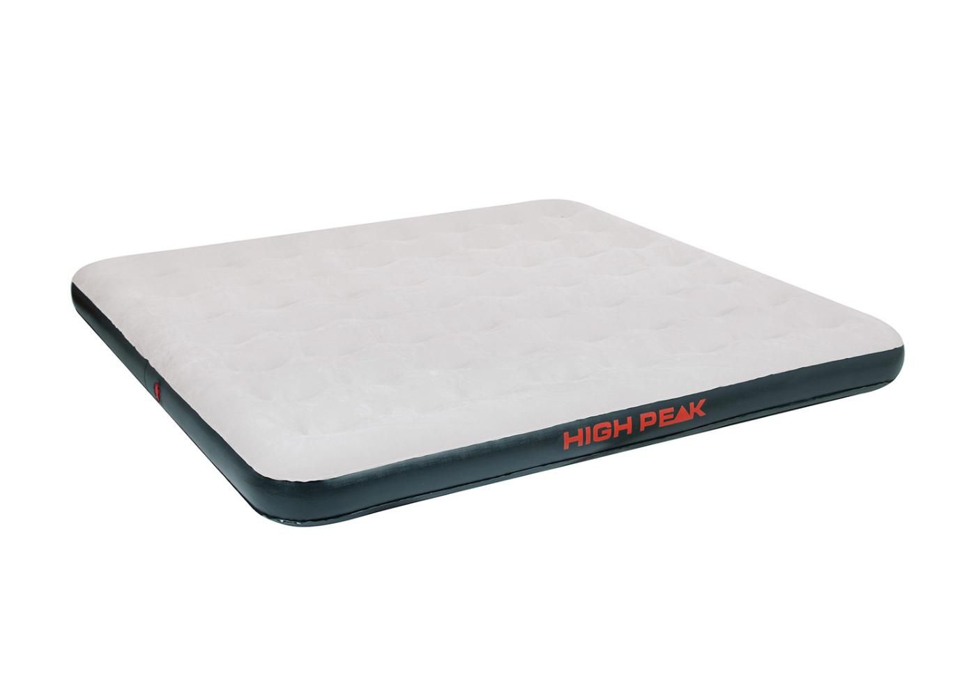 Õhkvoodi king 200x185x20cm hall/tumehall High Peak suurendatud