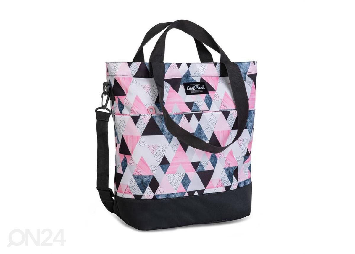 Õlakott CoolPack Soho Crystal 42x48x17 cm suurendatud