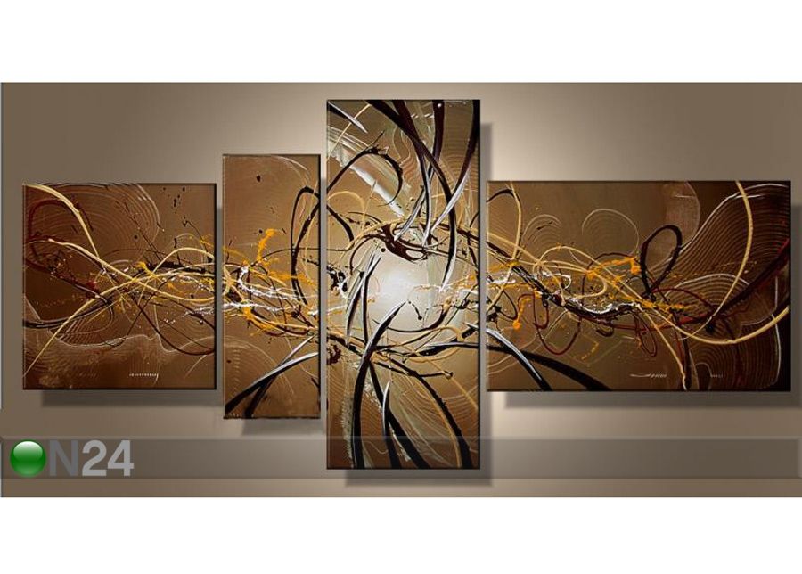 Õlimaal lõuendil Impulse 80x190 cm suurendatud