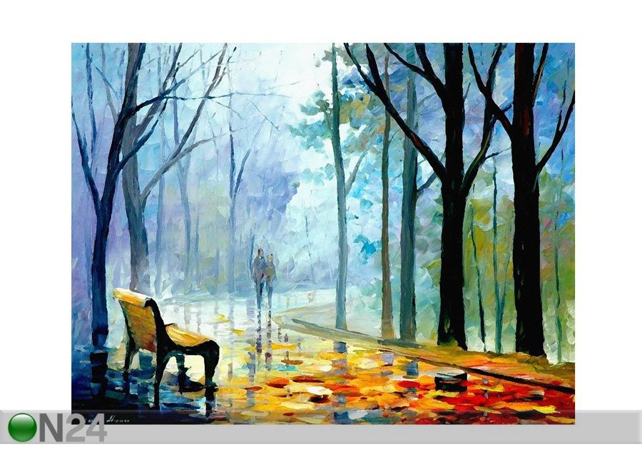 Õlimaal lõuendil Sügis 60x80 cm suurendatud