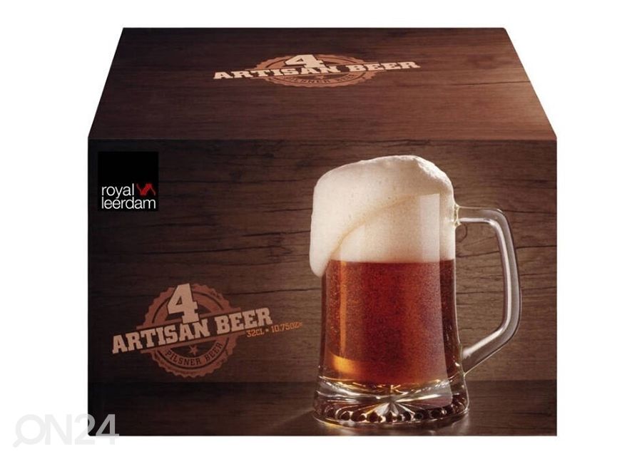 Õllekann Royal Leerdam Artisan, 32 cl, 4 tk suurendatud