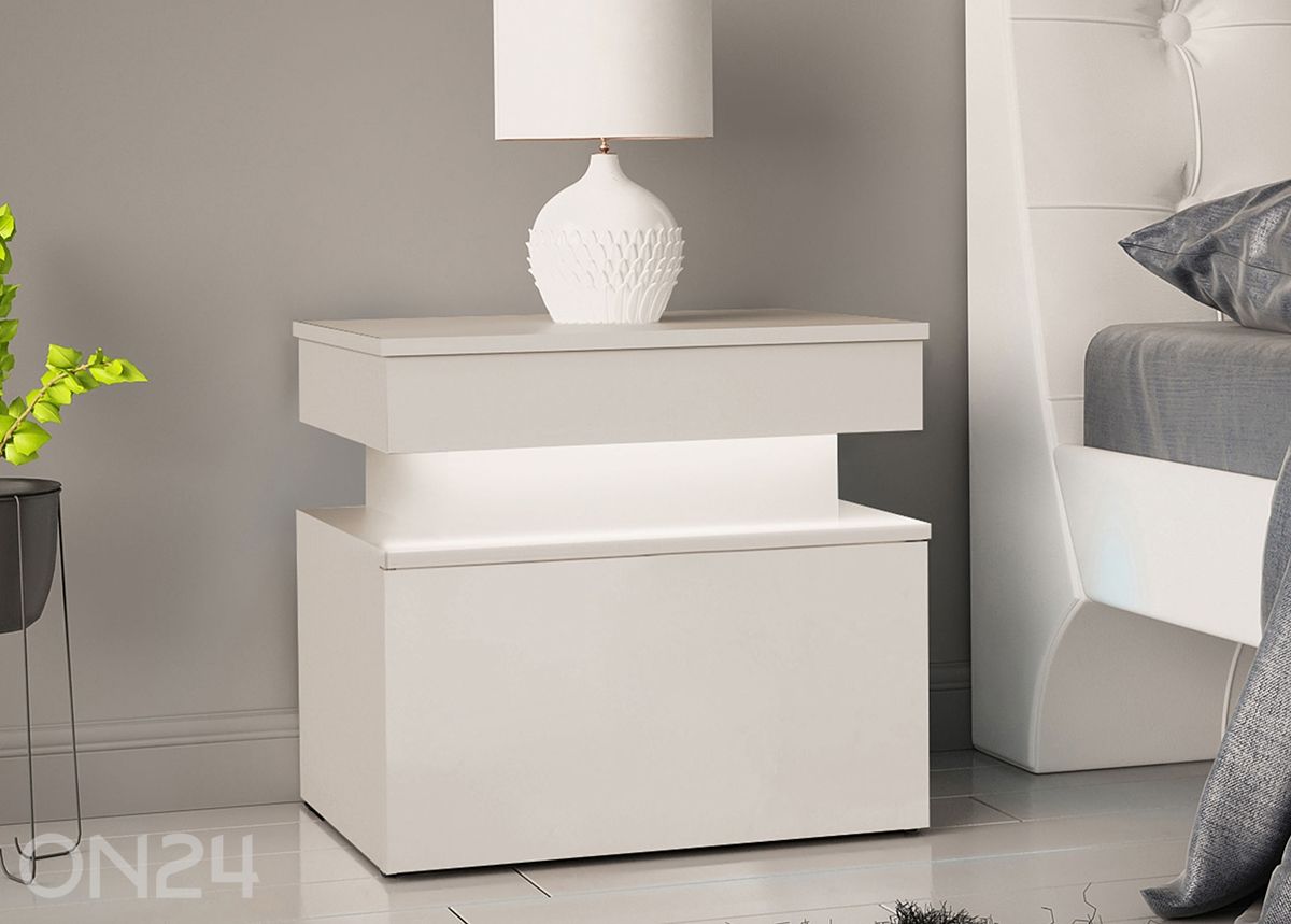 Öökapp Glossa 55 cm + LED suurendatud