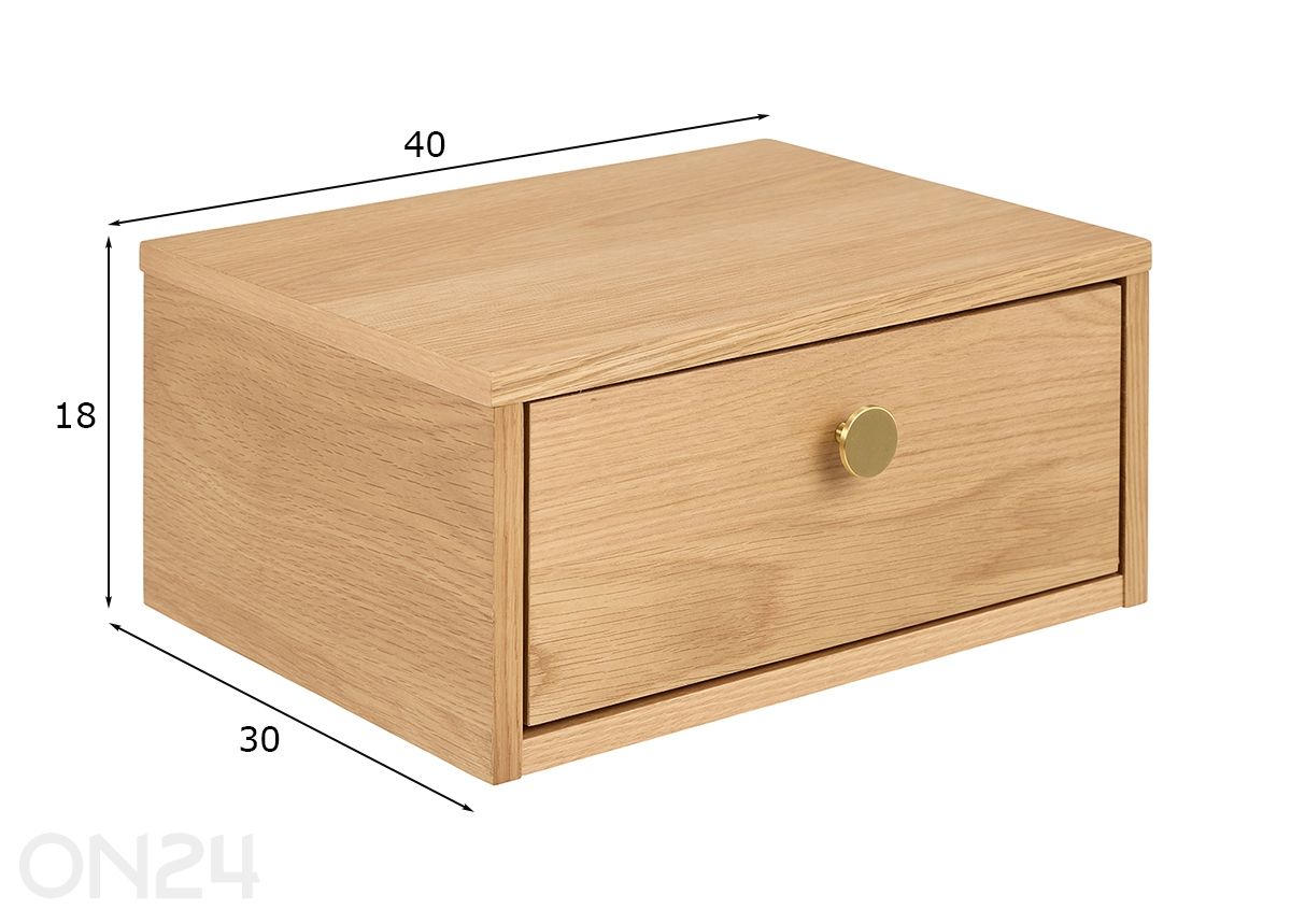 Öökapp Monfort suurendatud mõõdud