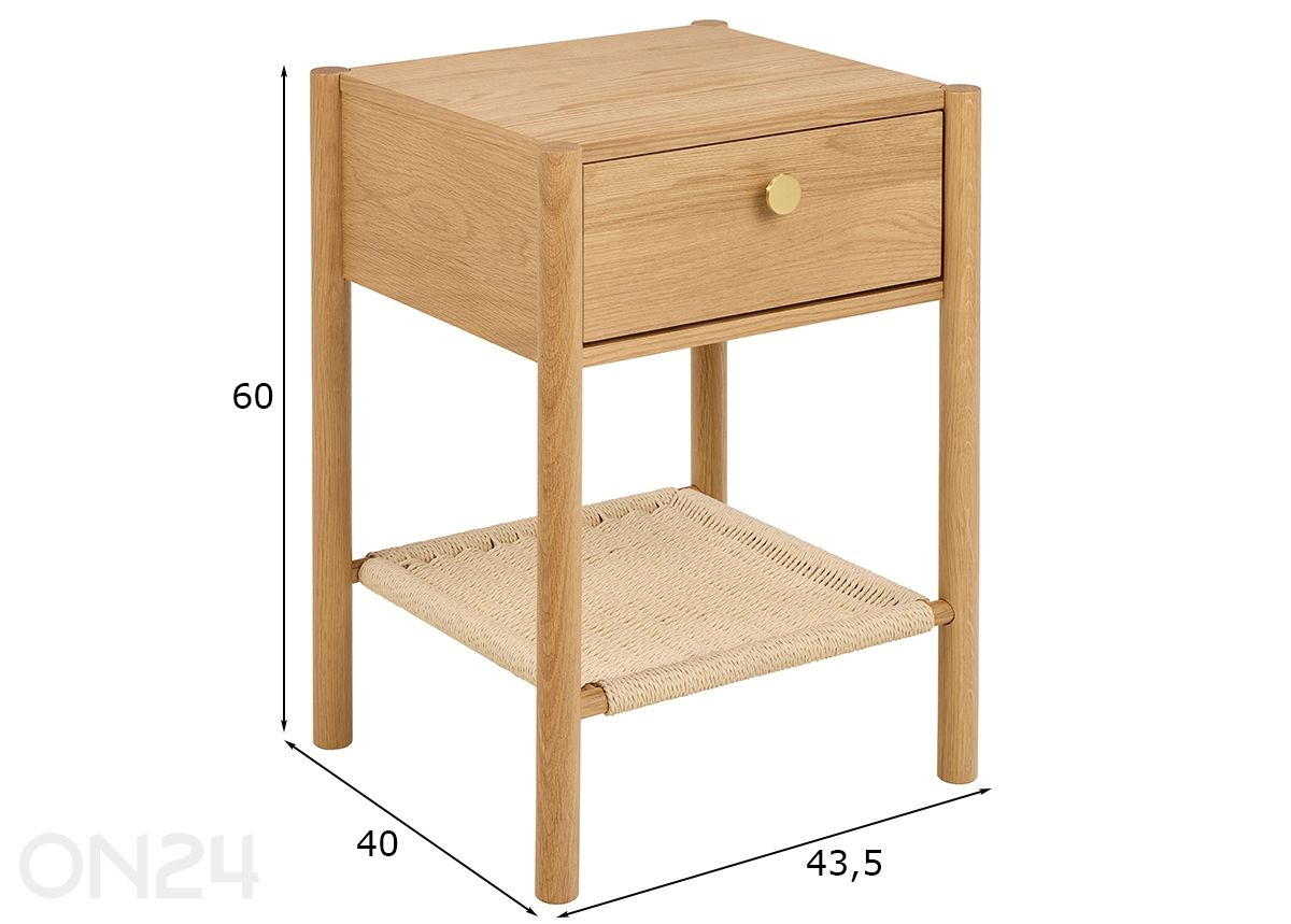 Öökapp Monfort suurendatud mõõdud