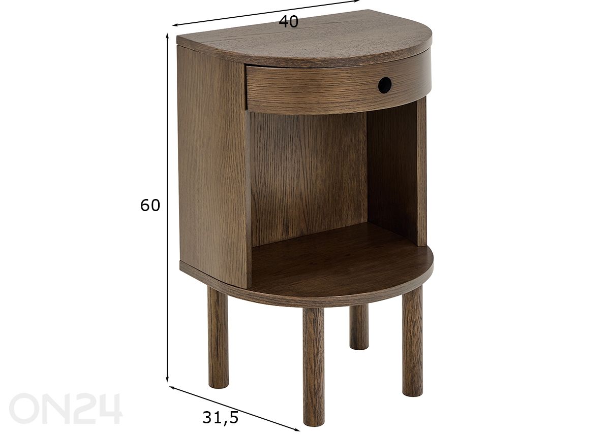 Öökapp Paron suurendatud mõõdud