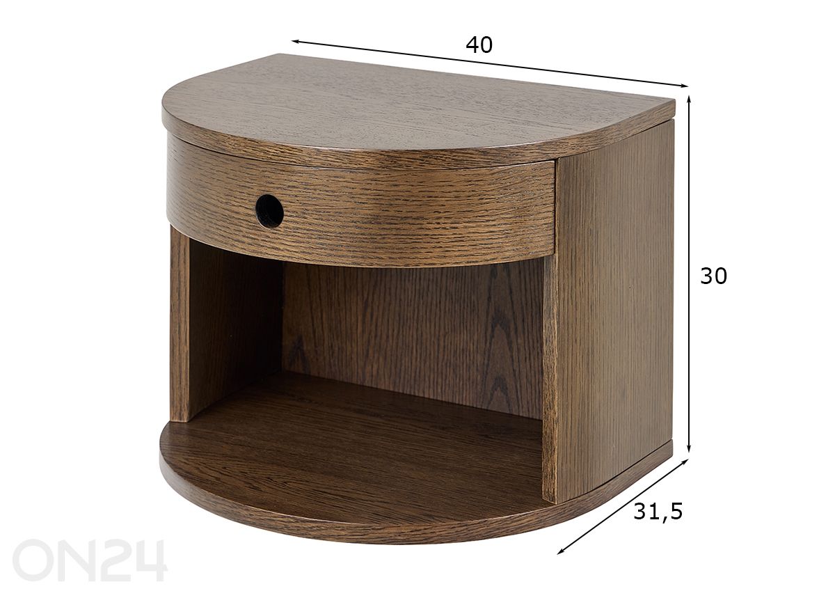 Öökapp Paron suurendatud mõõdud