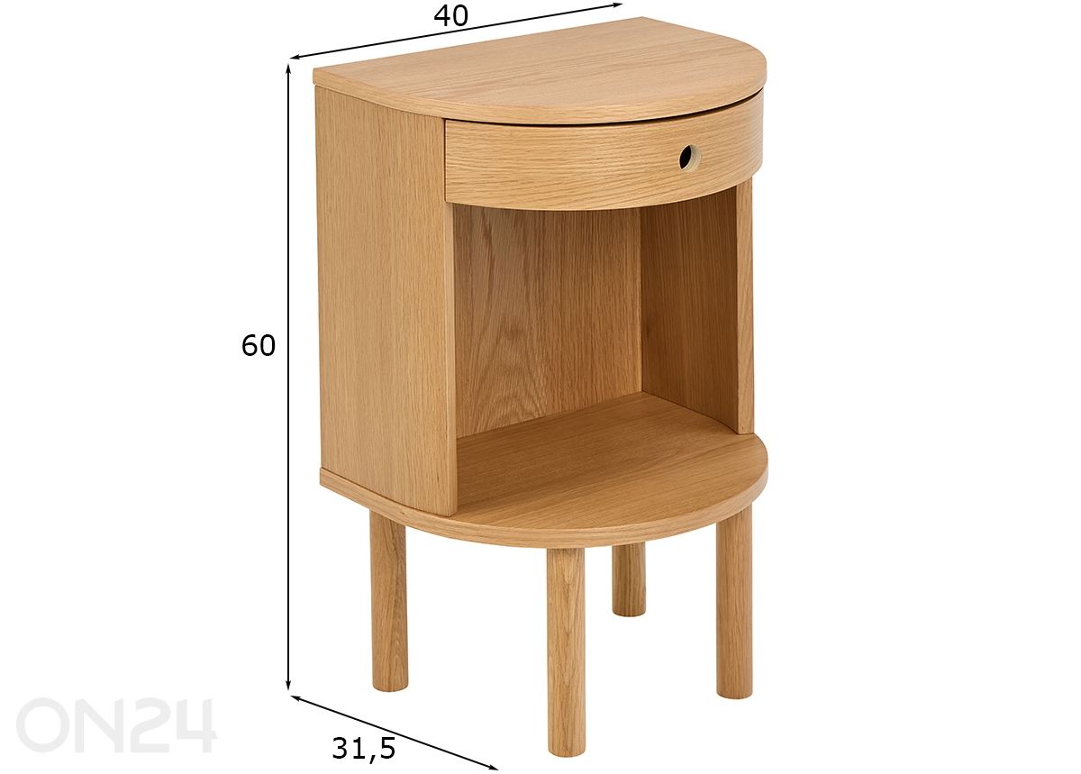 Öökapp Paron suurendatud mõõdud