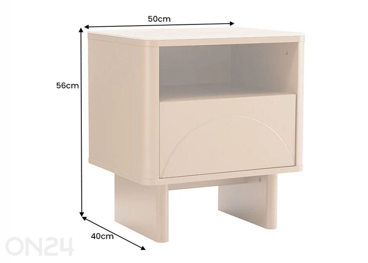 Öökapp Savoy suurendatud mõõdud