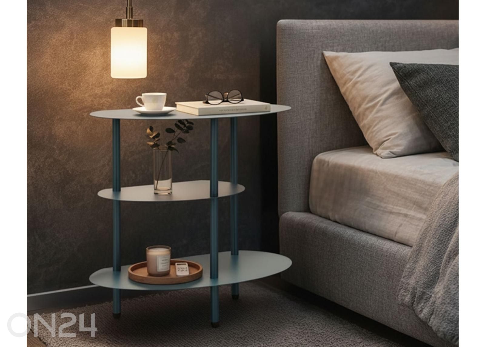 Öölaud Saturno, sinakasroheline suurendatud