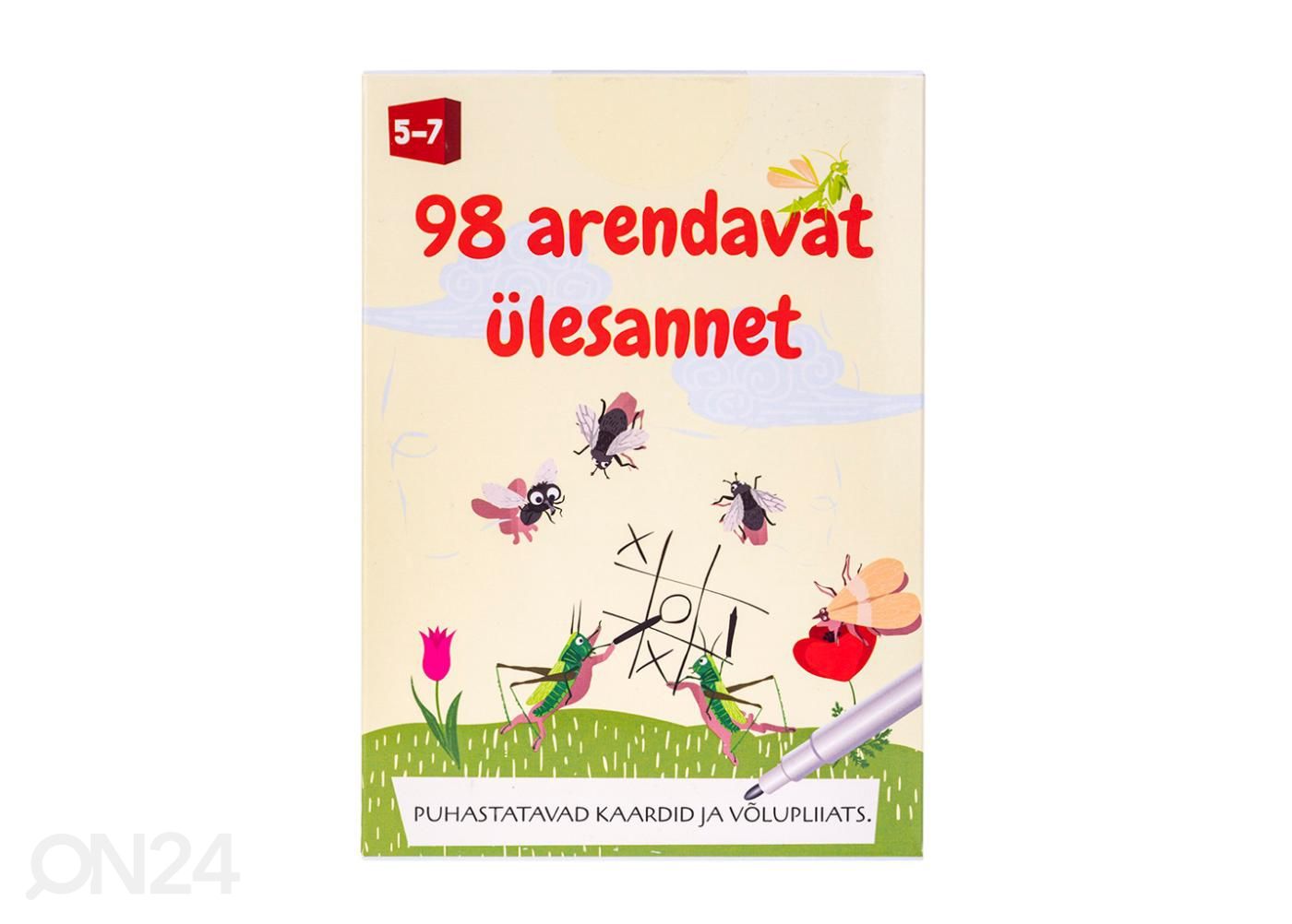 Õppekaardid 98 Arendavat Ülesannet suurendatud