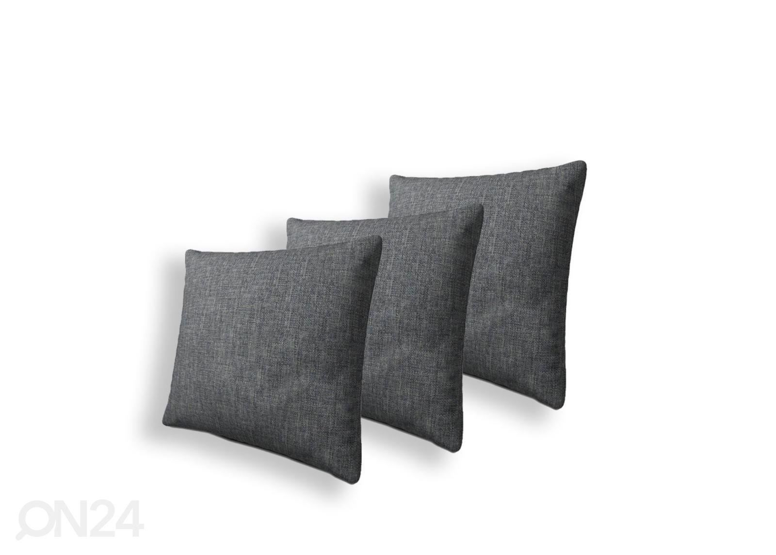 Padjad 50x50 cm, 3 tk suurendatud